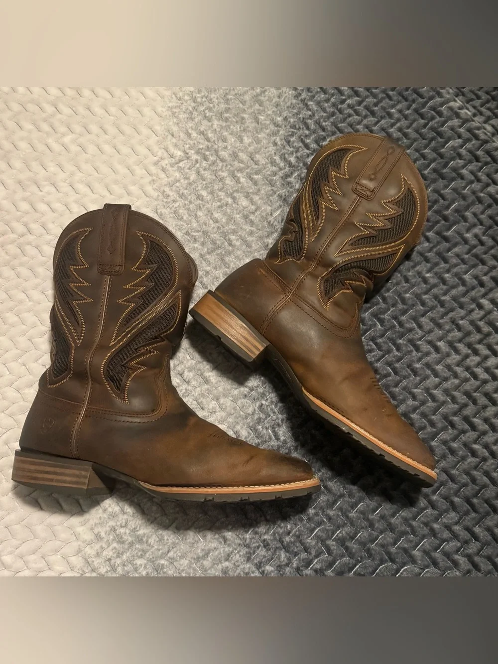 Ariat Byles VentTEK Hybrid Western Boots Men’s Size 11.5 EU 45 Brown